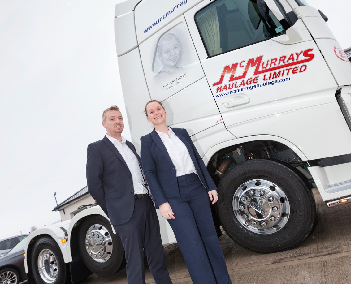 McMurrays Haulage marks 45th anniversary with commemorative vehicle