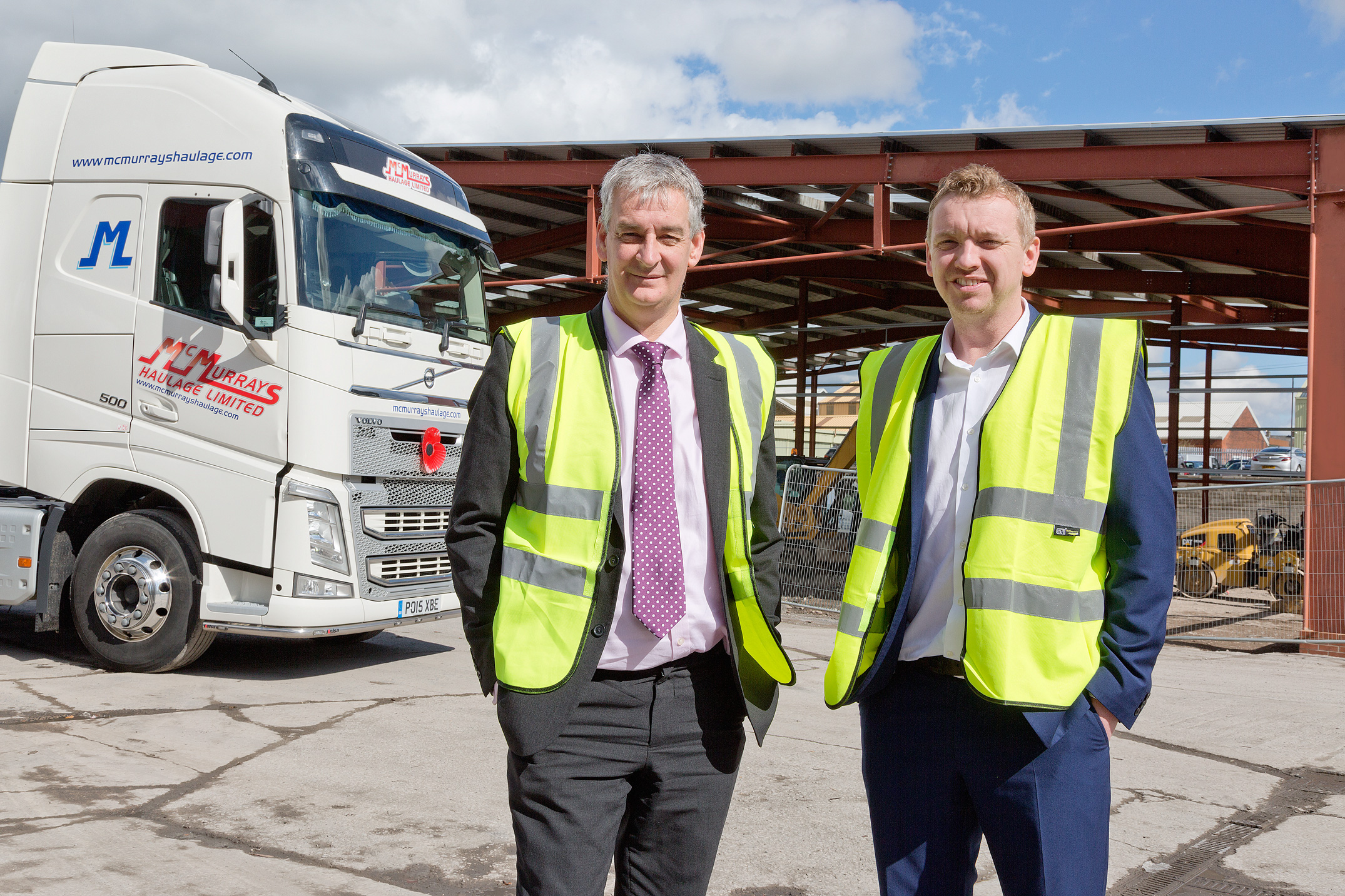 Hyndburn MP praises haulage boss for driving expansion
